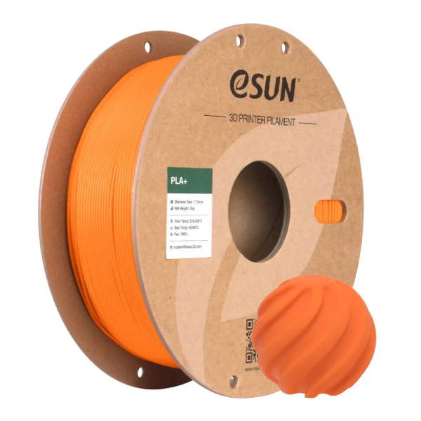 eSUN PLA+ Filament (Coral Orange)